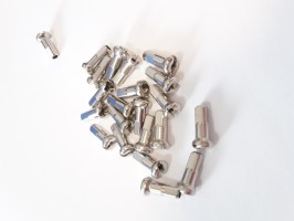 DT 2,0mm/12mm brass nipple