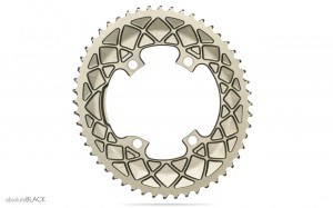 absoluteBLACK PremiumLine 4/110mm Oval (9100/8000) 4 furatos aszimmetrikus lánctányér