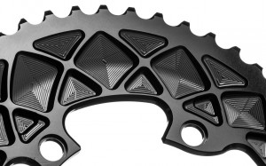 absoluteBLACK PremiumLine 4/110mm Oval (9100/8000) 4 furatos aszimmetrikus lánctányér