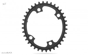 absoluteBLACK PremiumLine 4/110mm Oval (9100/8000) 4 furatos aszimmetrikus lánctányér