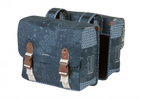 Basil Boheme Double Bag 2 részes táska csomagtartóra