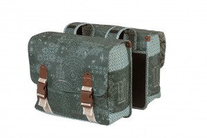 Basil Boheme Double Bag 2 részes táska csomagtartóra