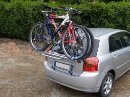 Menabo Logic trunk bike rack