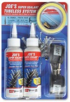 Joe's No-Flats Tubeless System XC (17-19mm) tubeless system kit