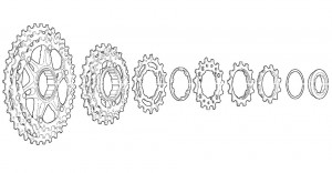 Shimano CSM771-10s cog