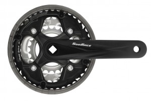 Sunrace FCM500 42/34/24T négyszögtengelyes hajtómű