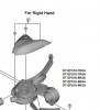 Shimano ST-EF510-4 (4 finger) ST lever cover