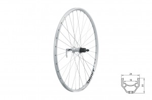 KLS Draft trekking rear wheel
