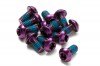 Reverse M5 x 10 mm brake rotor bolt