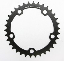 Spyral Compact 34T 5-arm chainring