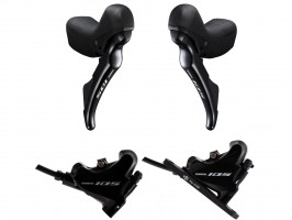 Shimano 105 (ST-R7020 + BR-R7070) 2x11 road ST lever kit