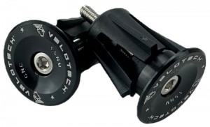 Velotech alloy/plastic bar end