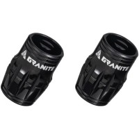 Granite Juicy Nipple Schrader valve cap (2 pair)