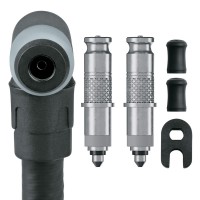 Schwalbe Click Valve valve adapter set Dunlopvalve with Clik Tek pump head