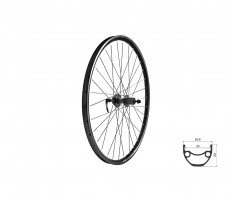 KLS Draft DSC 23 R 27,5 inch rear wheel