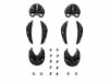 SIDI SRS Carbon Ground Inserts