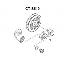 Shimano Láncfeszítő Alfine (CT-S510) tengelyre