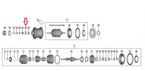 Shimano Alfine SG-S700 Seal Ring L - Y37R73000