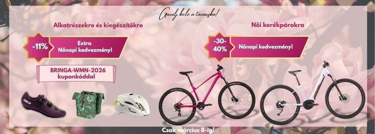 Nőnapi extra kedvezmények Neked!