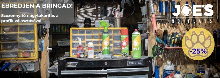 Szezonnyitó 25% kedvezmény minden Joe’s karbantartási termékre!