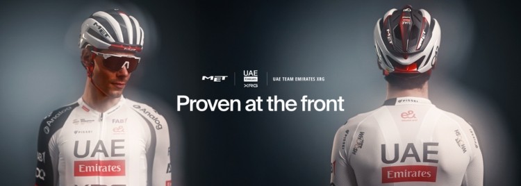 Megérkeztek a UAE Team Emirates és Tadej Pogačar hivatalos MET sisakjai!