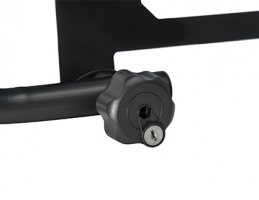 Menabo Shadow VW T5 2003-2015 kerékpárszállító hátsó ajtóra