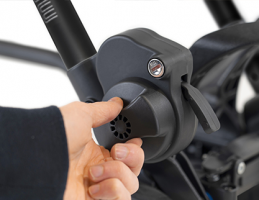 Menabo Clover SX Black roof bike rack