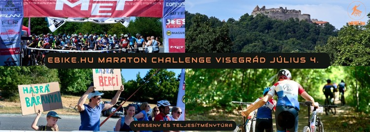 2026-ban is várunk Visegrádra az eBIKE.hu Maraton Challenge-re