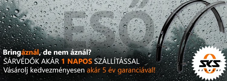 Válaszd ki a neked való kerékpár sárvédőt!