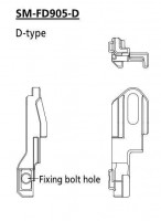 Shimano XTR (SM-FD905-D) váltó adapter