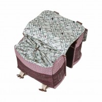Basil Boheme Double Bag 2 részes táska csomagtartóra