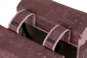 Basil Boheme Double Bag 2 részes táska csomagtartóra
