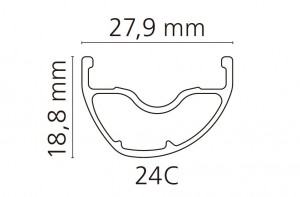 Shimano Deore XT (WH-M8100-TL-B) rear wheel