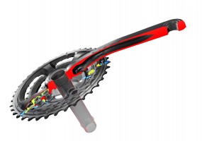 Shimano Dura-Ace (FC-R9200) integrált országúti hajtómű középcsapágy nélkül
