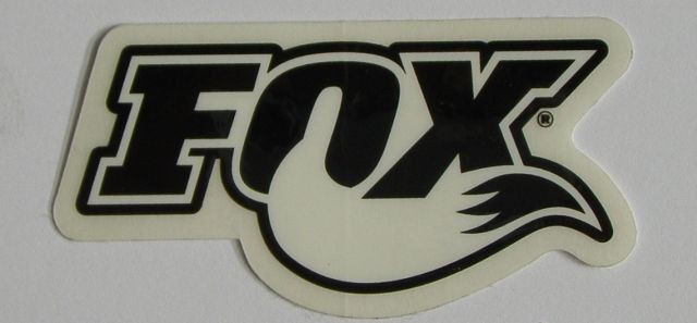 Fox Logo Matrica 80x40mm Matrica Kiegeszitok Egyeb