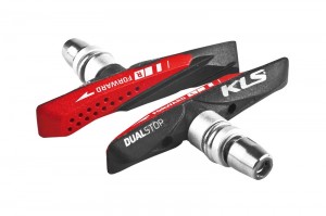 KLS Dualstop V-02 V-brake shoe (threaded)