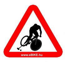 eBIKE traffic sticker (bikepolo)